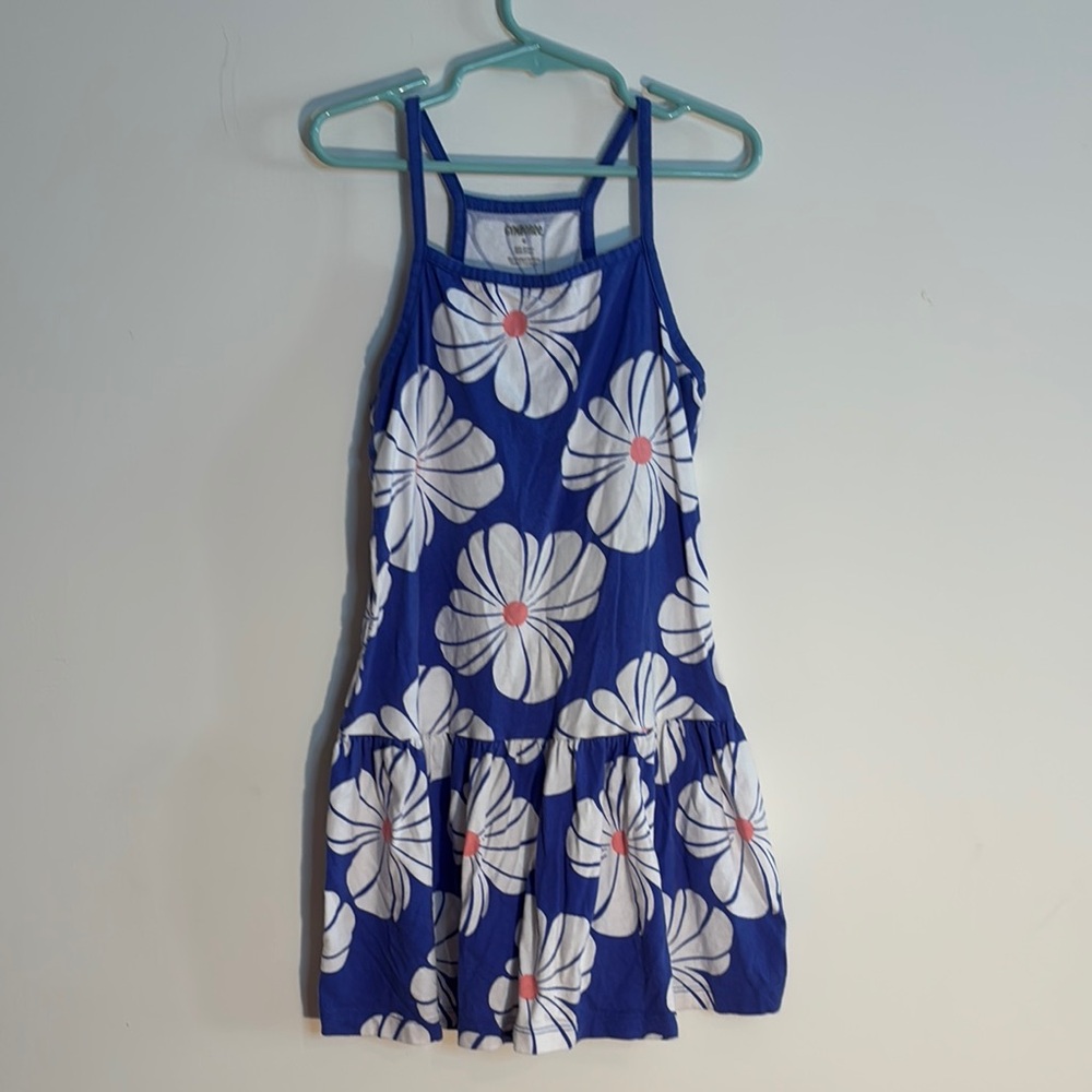 Gymboree Blue and White Playful Romper